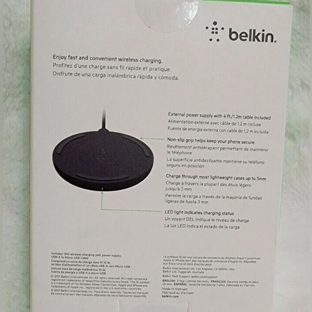 Belkin Boost Charge Wireless Charging Pad 10W